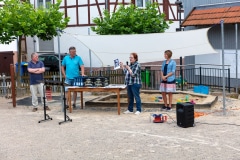 2023-06-27. BürgerInfo des Ortsbeirates auf dem Dorfplatz