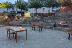 Dorfplatz Willingshausen im Kerzenlicht Dorfplatz Willingshausen im Kerzenlicht
