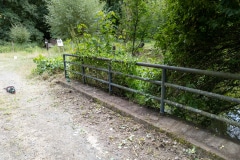 Pflegearbeiten an der Mühlgrabenbrücke