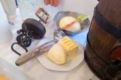 LandFrauen Willingshausen, die fertige Butter