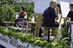 Motivwagen Malerkolonie Willingshausen. Salatkirmes Ziegenhain 2023 Motivwagen Malerkolonie Willingshausen. Salatkirmes Ziegenhain 2023