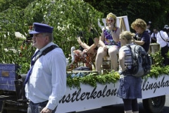 Motivwagen Malerkolonie Willingshausen. Salatkirmes Ziegenhain 2023 Motivwagen Malerkolonie Willingshausen. Salatkirmes Ziegenhain 2023