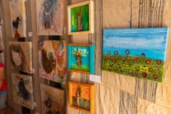 2023-07-08, Ausstellung "Tohuwabu in der Werkstatt", Arbeiten der Kinder 2023-07-08, Ausstellung "Tohuwabu in der Werkstatt", Arbeiten der Kinder