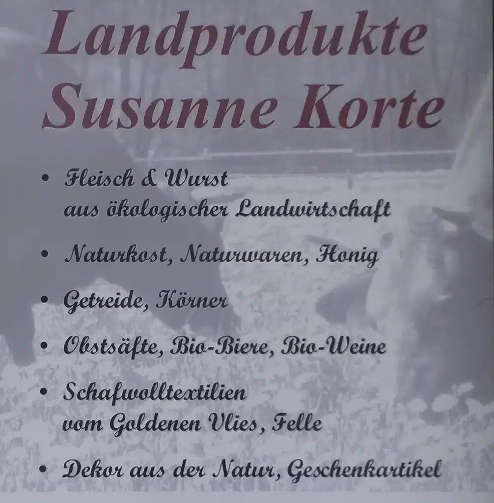 Landprodukte Susanne Korte