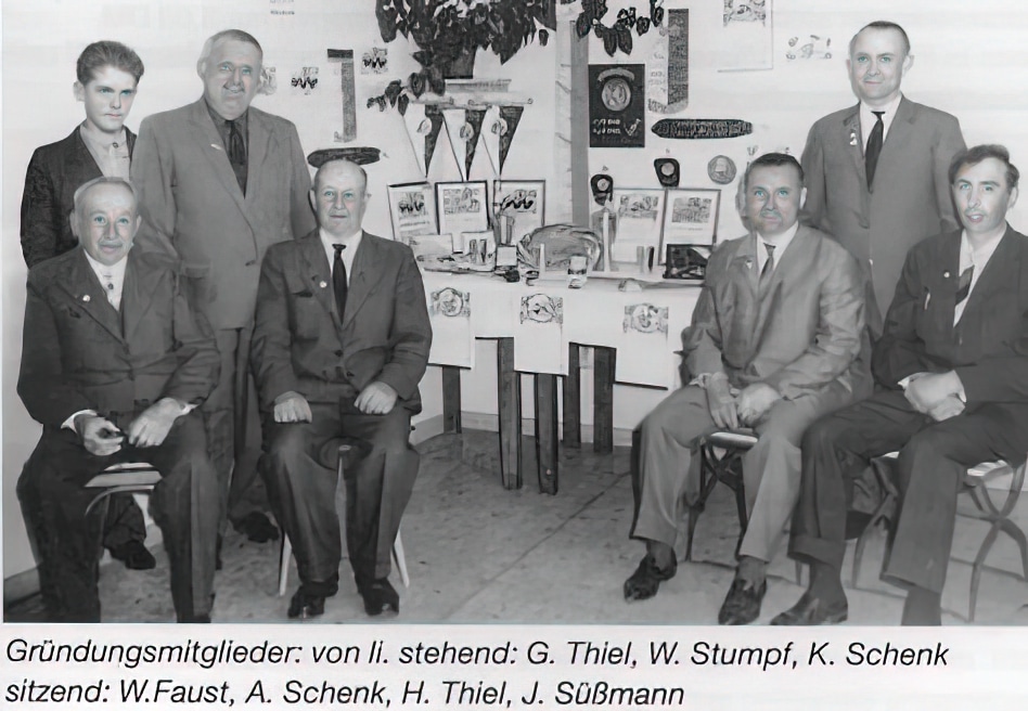 Gründungsmitglieder Geflügel-Vogelzucht und Schutzverein Willingshausen 1955 und Umgebung e.V.