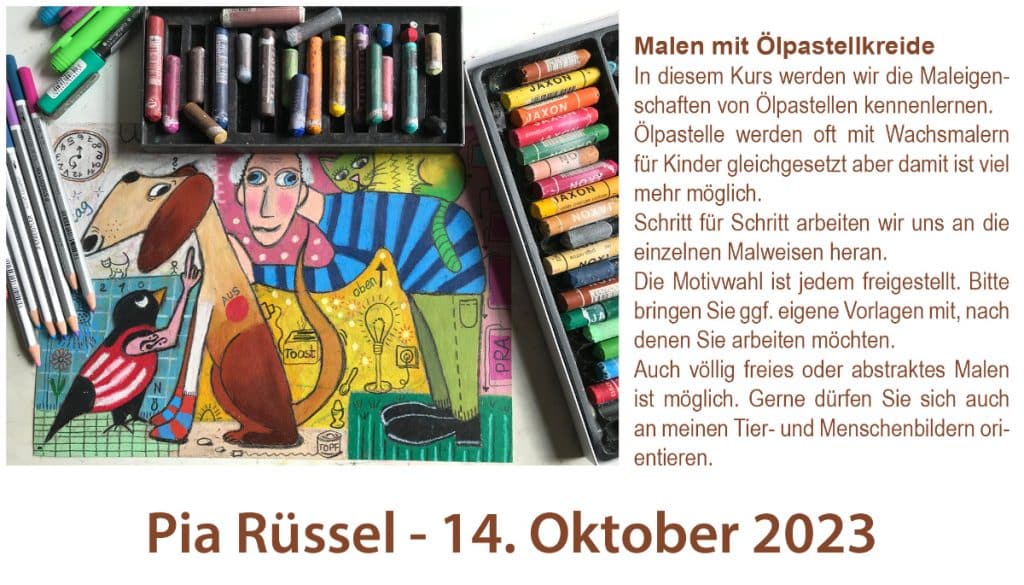 Kurs Pia Rüssel, 14. Oktober 2023