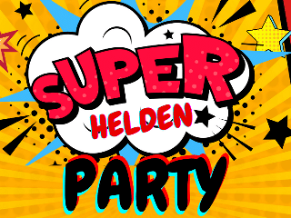 Superhelden Party Kirchenkids, Logo