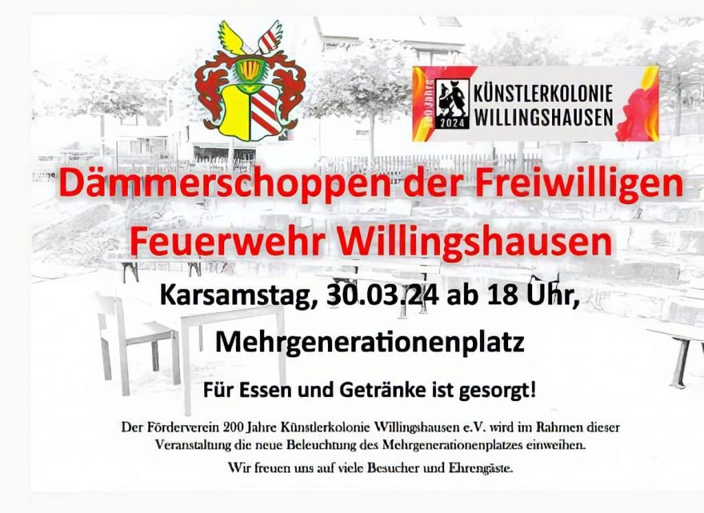2024-03-30, Dämmerschoppen der Freiwilligen Feuerwehr Willingshausen