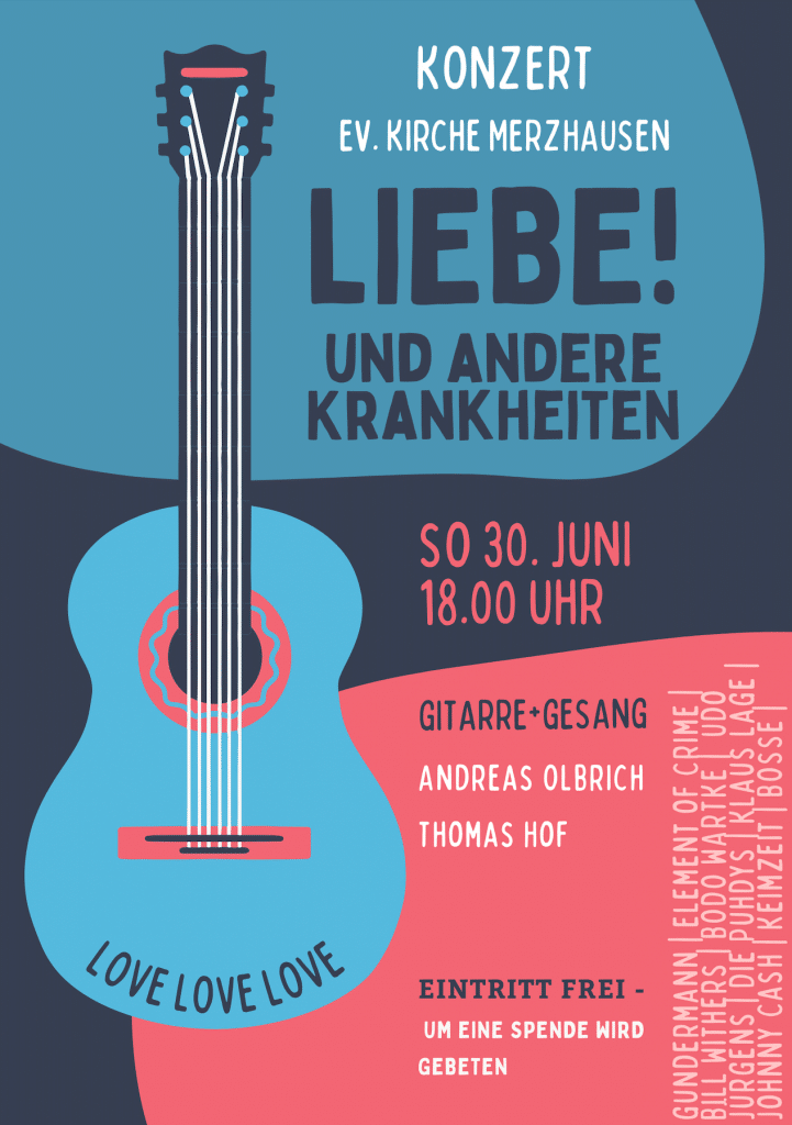 Konzert: Liebe und andere Krankheiten