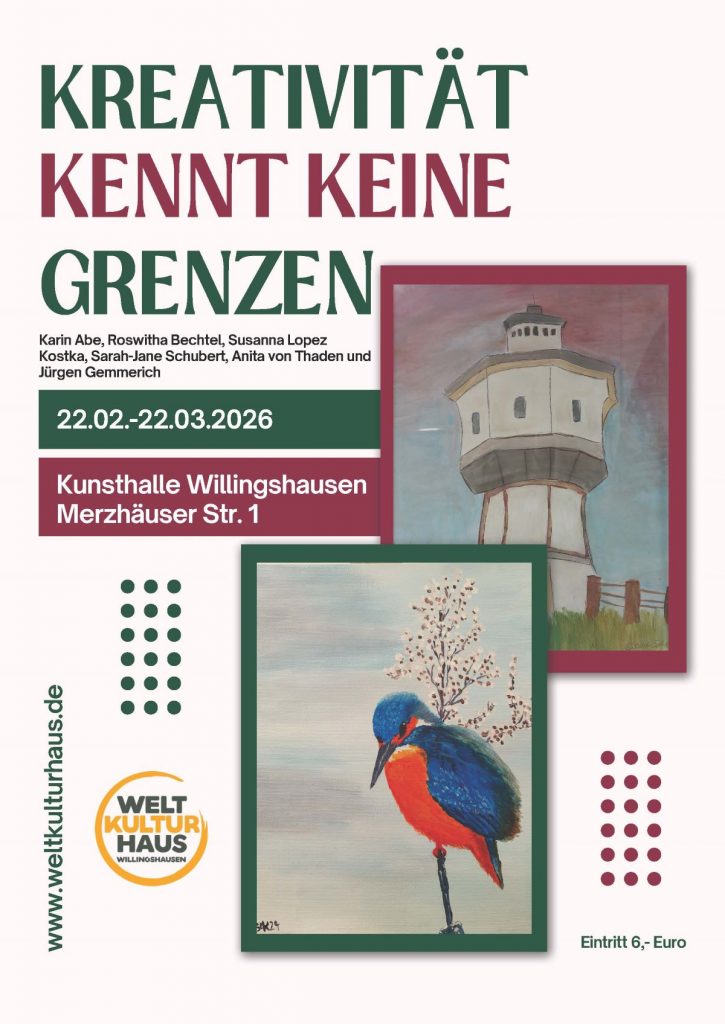 Ausstellung Kreativität kennt keine Grenzen