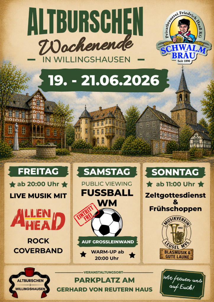 2026, Altburschen Wochenende, Willingshausen