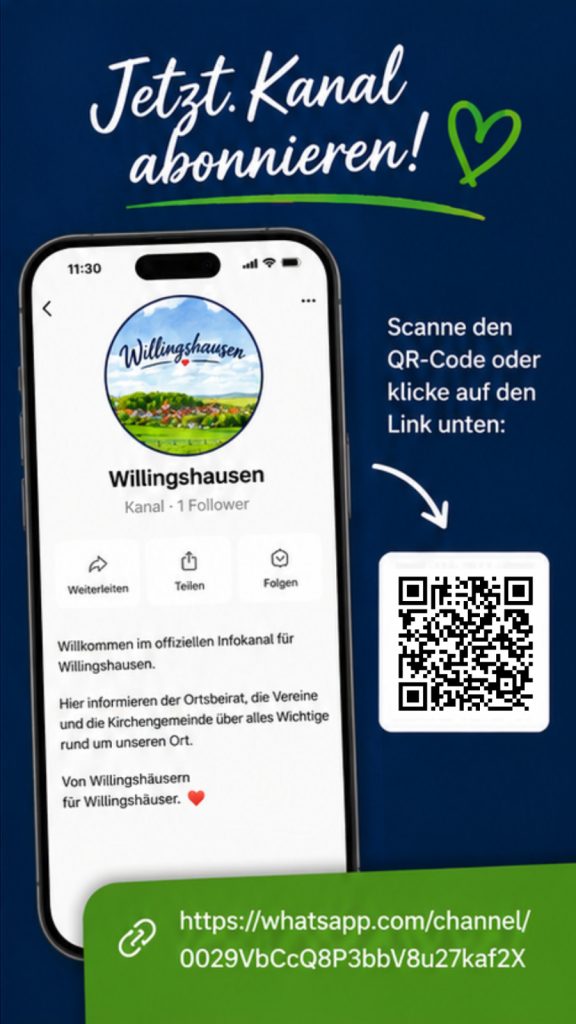 Der Ortsbeirat Willingshausen auf Whatsapp